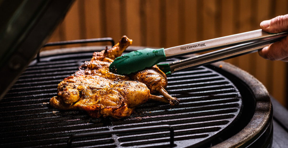 Direct grillen op je Big Green Egg