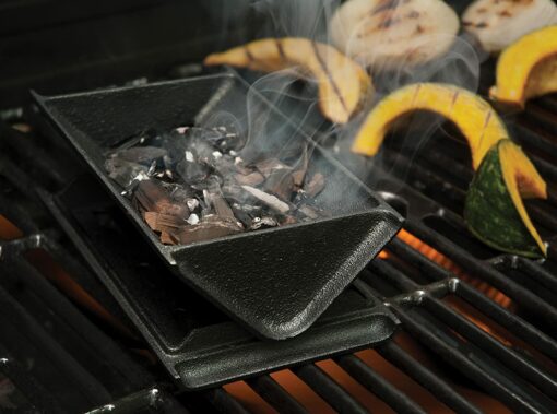 Charcoal Companion V-Shaped Smoker Box