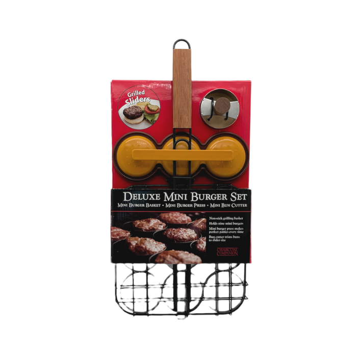 Charcoal Companion Deluxe Miniburgerset 3-in-1
