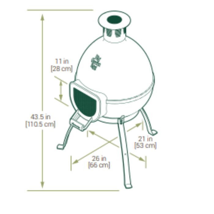 Pre-Order | Big Green Egg Chiminea Limited Edition