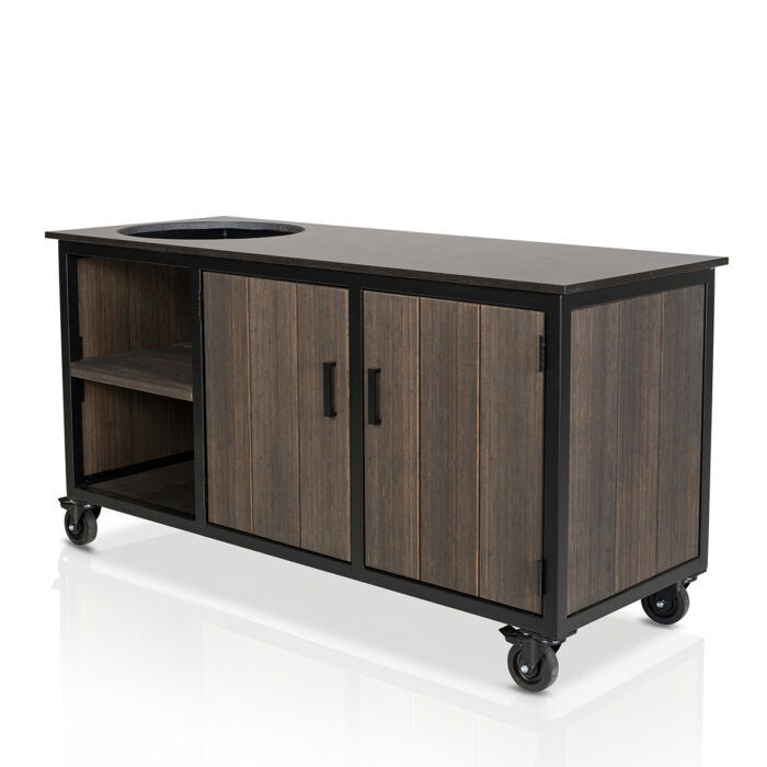 Fraaii Buitenkeuken Bamboo Graphite Inferno