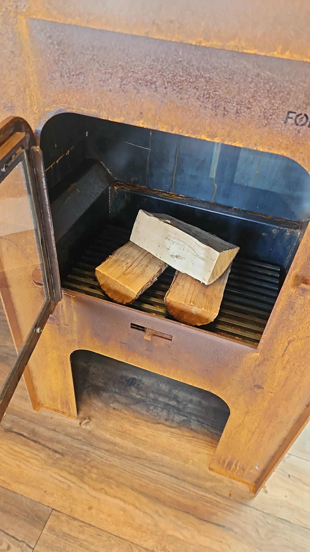 Showroommodel FORNO Tuinhaard + Deur + Pijp