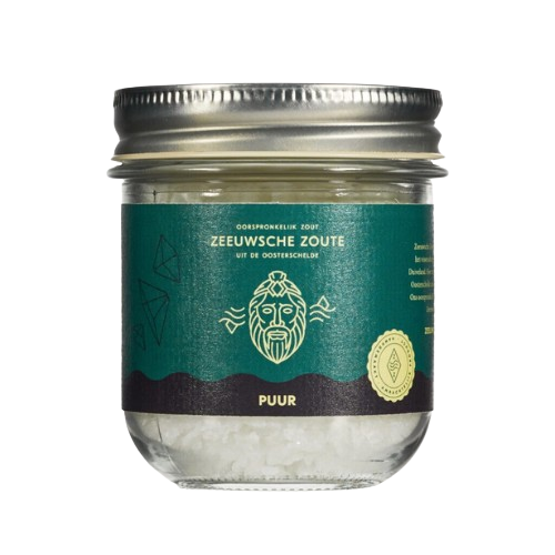 Zeeuwsche Zoute Puur Glazen Pot 100 gram