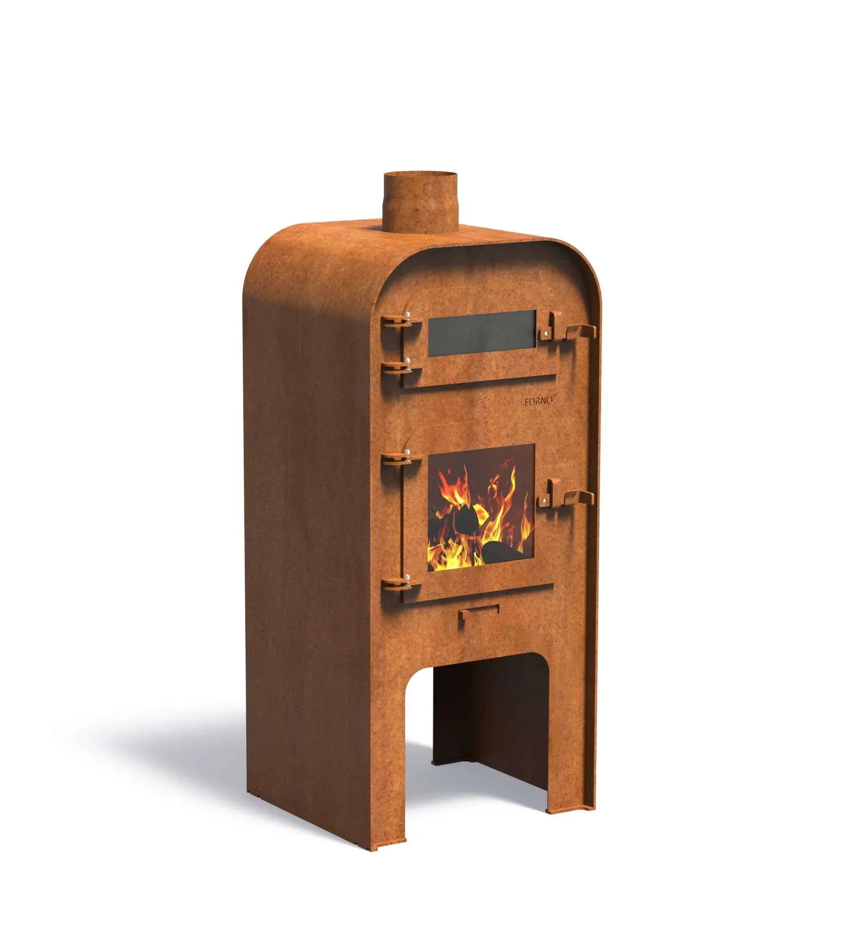 Showroommodel FORNO Tuinhaard + Deur + Pijp