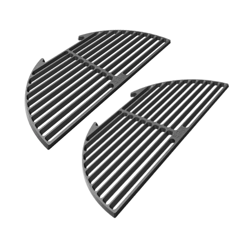 2x Big Green Egg Half Grid Gietijzer Large